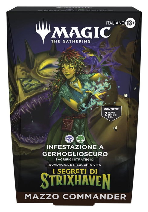 Magic the Gathering I Segreti di Strixhaven Mazos de Commander Caja (5) italiano