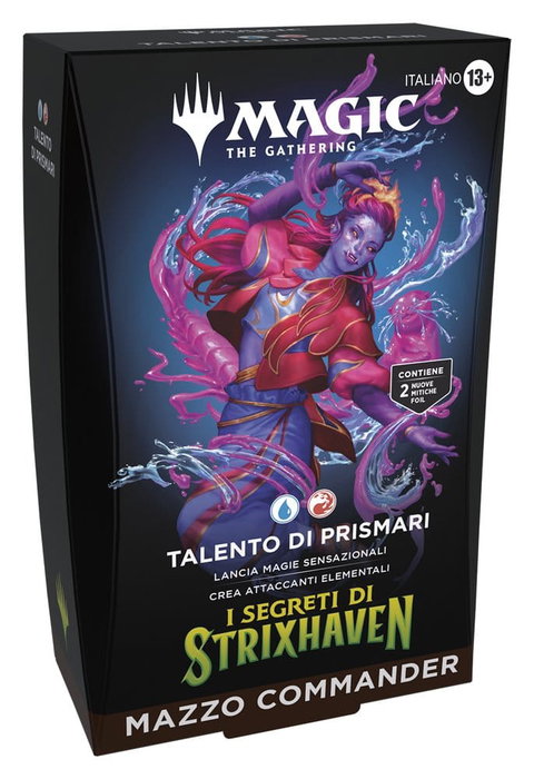 Magic the Gathering I Segreti di Strixhaven Mazos de Commander Caja (5) italiano