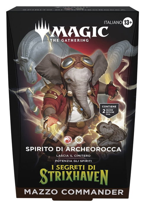 Magic the Gathering I Segreti di Strixhaven Mazos de Commander Caja (5) italiano