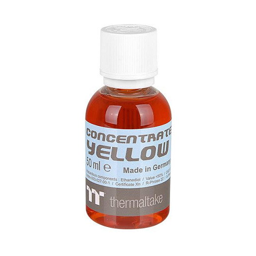 Thermaltake Tt Premium Concentrate Yellow 4 x 50ml Thermaltake Tt Premium Concentrate Yellow 4 x 50ml