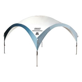 Coleman FastPitch Shelter XL - Pabellón de Campamento con Estructura Rígida, Montaje Rápido 5 Min, UFP 50+, Azul y Blanco