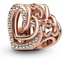 Charm Mujer Pandora SPARKLING ENTWINED HEARTS