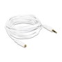 DeLOCK Cable de audio 3,5 mm Macho a Hembra 5 m Blanco
