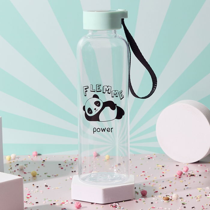 The Concept Factory Botella 500 Ml Kawaii Con Correa