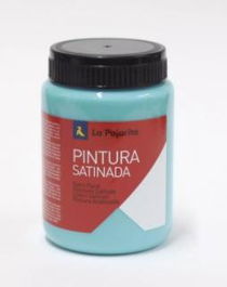 La Pajarita Pintura Témpera Escolar Satinada Azul Turquesa Bote 35 mL L-35