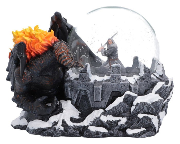 Nemesis Now El Señor de los Anillos Globo de nieve Battle of the Peak 13 cm