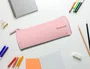 Liderpapel Estuche portatodo Classic cilíndrico ancho rosa