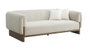 DKD Home Decor Sofá Scandi Crudo Marrón 220 x 95 x 77 cm