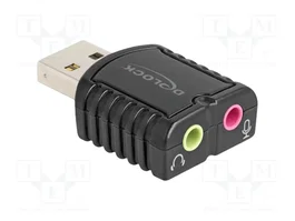 DeLOCK 65964 Tarjeta de sonido externa USB 24 Bit / 96 kHz