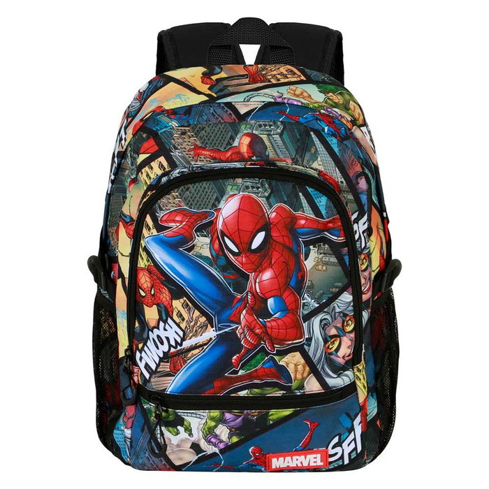 Marvel Spiderman Mochila Fight FAN 2.2 Panels Urbana Ligera Multicolor