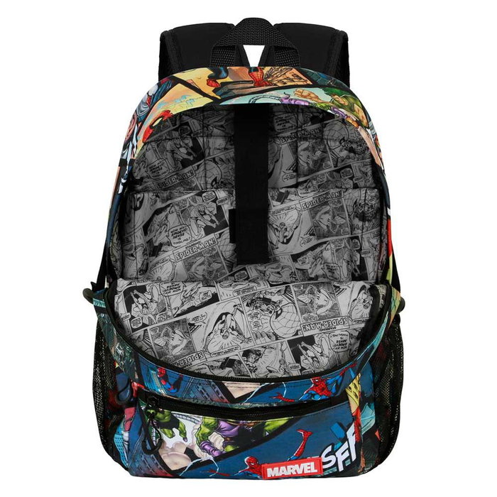 Marvel Spiderman Mochila Fight FAN 2.2 Panels Urbana Ligera Multicolor