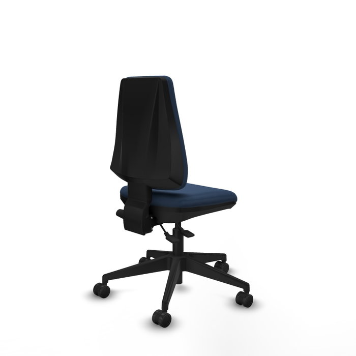 PIQUERAS Y CRESPO Silla de oficina Elche Azul marino con mecanismo Asincro PIQUERAS Y CRESPO Silla de oficina Elche Azul marino con mecanismo Asincro