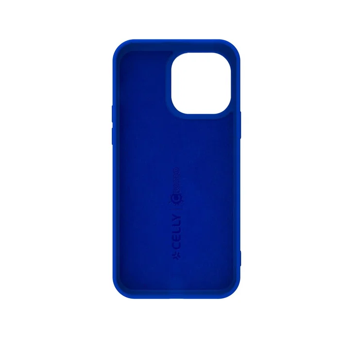 Celly Cromo1056BL Funda para iPhone 15 Pro Max (6.7") Azul