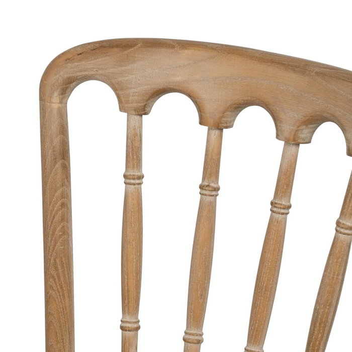 Ixia Silla Natural-Beige de Madera y Tejido 45 x 46 x 92 cm Ixia Silla Natural-Beige de Madera y Tejido 45 x 46 x 92 cm