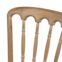 Ixia Silla Natural-Beige de Madera y Tejido 45 x 46 x 92 cm
