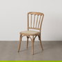 Silla Natural-Beige Tejido-Madera 45 X 46 X 92 cm