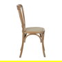 Silla Natural-Beige Tejido-Madera 45 X 46 X 92 cm