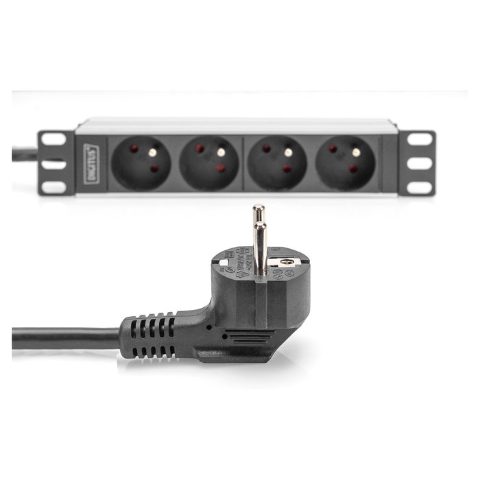 Digitus DN-95418-FR PDU de 1U con 4 salidas CEE 7/5 FR