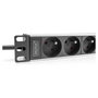 Digitus PDU 1U 10 pulgadas con 4 salidas CEE 7/5