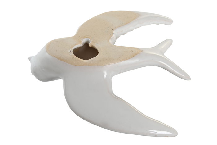 DKD Home Decor Decoración de Pared de Porcelana Golondrina