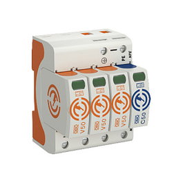Bettermann OBO V50-3+NPE-280 CombiController V50 tripolar con NPE 280V