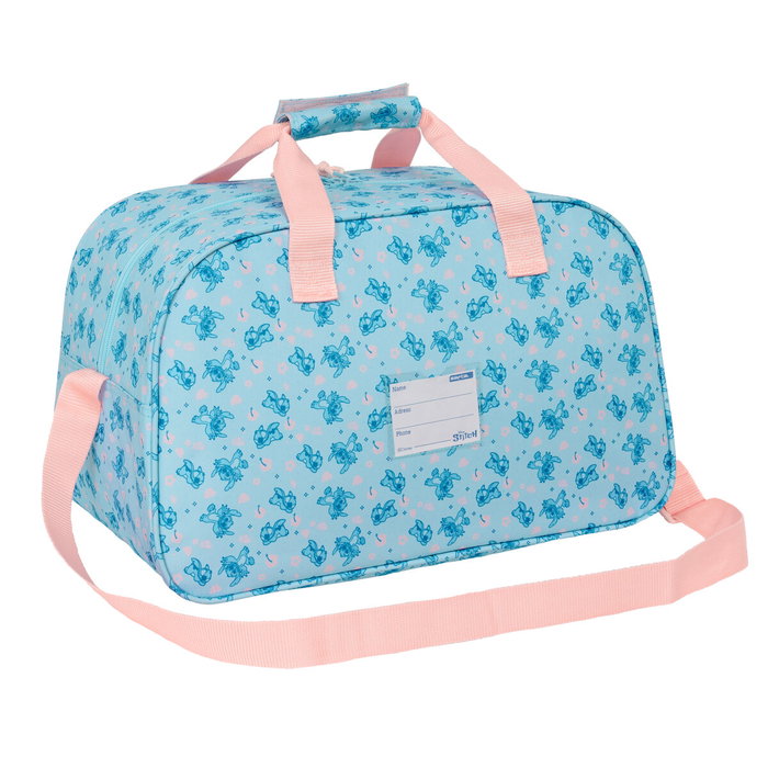 Bolsa de Deporte Lilo & Stitch Ohana Azul claro 40 x 24 x 23 cm Bolsa de Deporte Lilo & Stitch Ohana Azul claro 40 x 24 x 23 cm