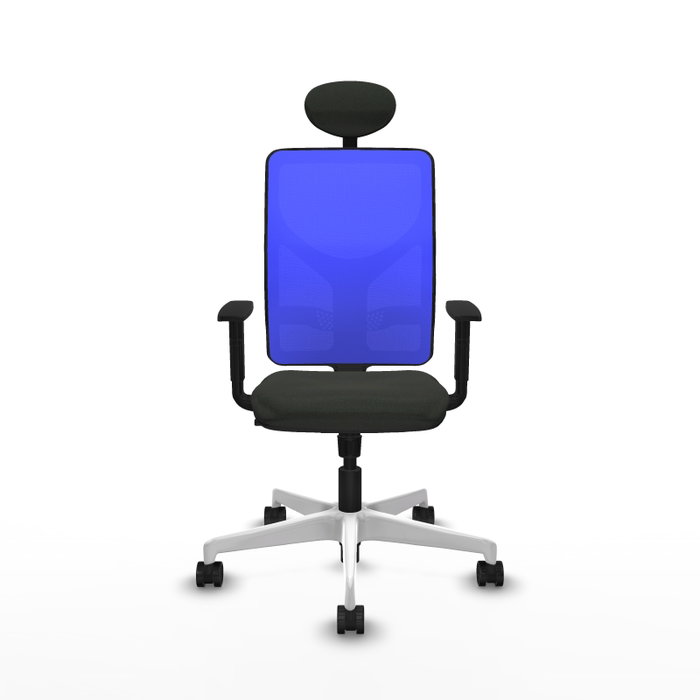 PIQUERAS Y CRESPO Silla de oficina Motilla con mecanismo Sincro, Azul y Negro PIQUERAS Y CRESPO Silla de oficina Motilla con mecanismo Sincro, Azul y Negro