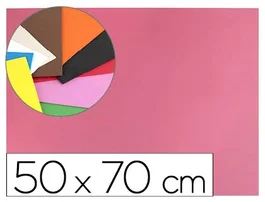 Liderpapel Goma eva rosa 50x70cm 1,5mm 60g/m2