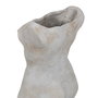 Macetero Busto Gris Cemento Decoración 19 X 13,50 X 27 cm