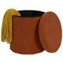 Home Deco Factory Caja-puf Plegable Jules Terra