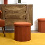 Home Deco Factory Caja-puf Plegable Jules Terra