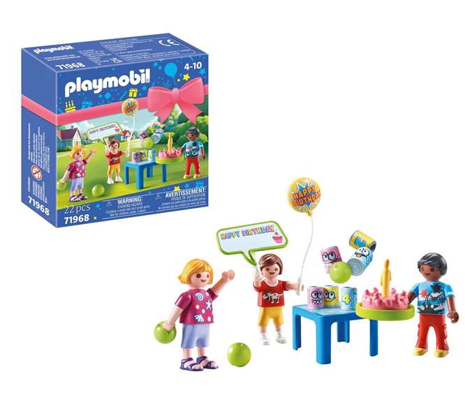 PLAYMOBIL Fiesta de cumpleaños infantil Gift Sets 71968