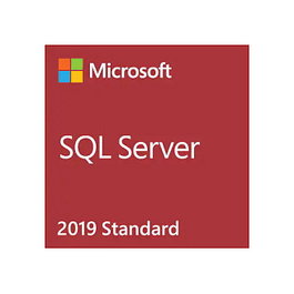 Microsoft MS SQL Server 2019 Standard Edition, Licencia Base de Datos 10 Clientes Pack, DVD Inglés
