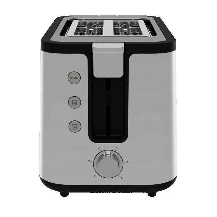 KRUPS KH442D10 Línea de control Tostadora de acero inoxidable, tostadora de 2 ranuras anchas, altura extra alta, funciones de recalentamiento y descongelación KRUPS KH442D10 Línea de control Tostadora de acero inoxidable, tostadora de 2 ranuras anchas, altura extra alta, funciones de recalentamiento y descongelación