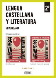 EDELVIVES Proyecto: FanFest - Lengua Castellana y Literatura 2 Secundaria, Libro del alumnado + Cuaderno