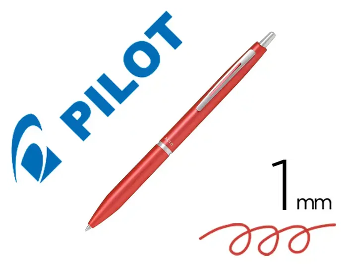 Pilot Bolígrafo ACRO 1000 Tinta Gel Retractil Punta 1 mm Coral Pilot Bolígrafo ACRO 1000 Tinta Gel Retractil Punta 1 mm Coral