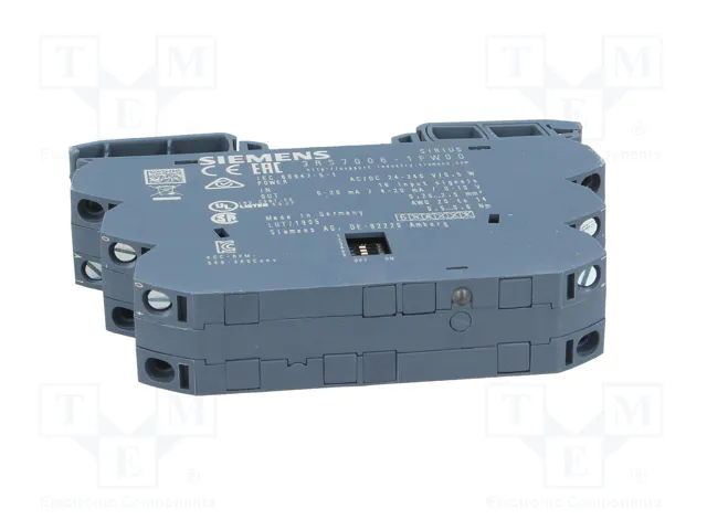 SIEMENS 3RS7006-1FW00 Transductor de señales analógicas para raíl DIN