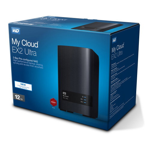 Western Digital My Cloud EX2 Ultra NAS Escritorio Ethernet Negro Armada 385
