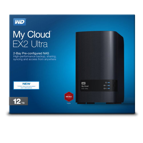 Western Digital My Cloud EX2 Ultra NAS Escritorio Ethernet Negro Armada 385