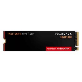 Western Digital WD_BLACK SN8100 NVMe PCIe 5.0 M.2 1TB SSD