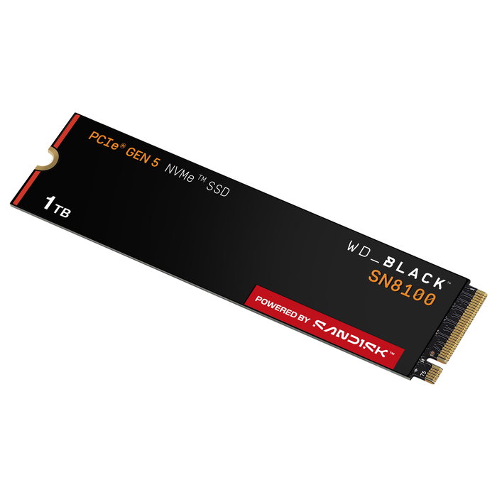 Western Digital WD_BLACK SN8100 NVMe 1 TB M.2 PCIe 5.0 Western Digital WD_BLACK SN8100 NVMe 1 TB M.2 PCIe 5.0