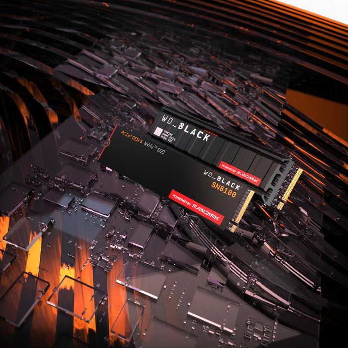 Western Digital WD_BLACK SN8100 1 TB M.2 2280 PCIe Gen5 NVMe