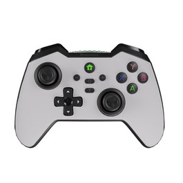 Genesis Mangan 400 Gamepad Inalambrico PC, Nintendo Switch, Android, iOS, Mac Bluetooth USB-C Vibracion 15 Horas Bateria Blanco