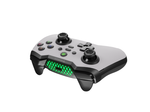 GENESIS Mangan 400 Blanco Gamepad Bluetooth Analógico/Digital para Android, MAC, Nintendo Switch, PC, iOS