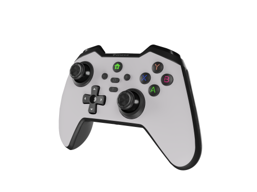 GENESIS Mangan 400 Blanco Gamepad Bluetooth Analógico/Digital para Android, MAC, Nintendo Switch, PC, iOS