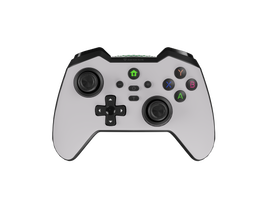 GENESIS Mangan 400 Gamepad Inalámbrico Bluetooth Blanco, con Estuche, 15h Batería, Analógico/Digital, Compatible con PC, Nintendo Switch, Android, iOS, MAC, NJG-2101