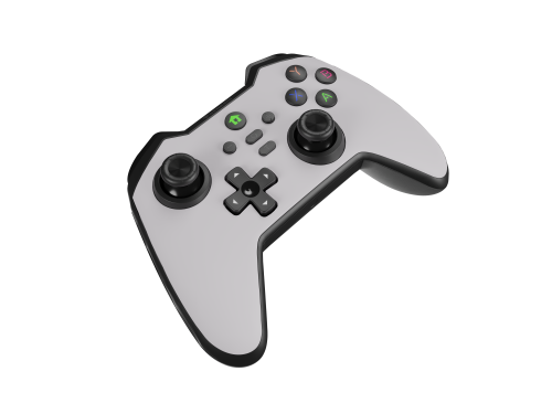 GENESIS Mangan 400 Blanco Gamepad Bluetooth Analógico/Digital para Android, MAC, Nintendo Switch, PC, iOS