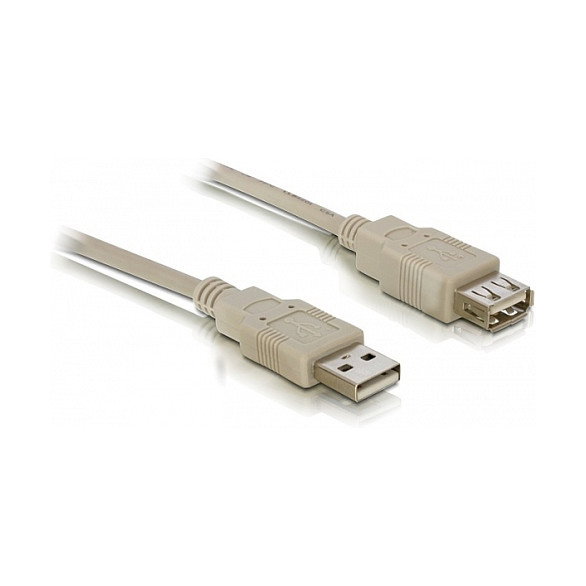 DeLOCK Cable de extensión USB 2.0 Tipo-A a Tipo-A 3 m Gris DeLOCK Cable de extensión USB 2.0 Tipo-A a Tipo-A 3 m Gris