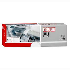 Grapas Novus Para Electrica Ne 8 Galvanizadas Caja De 5000