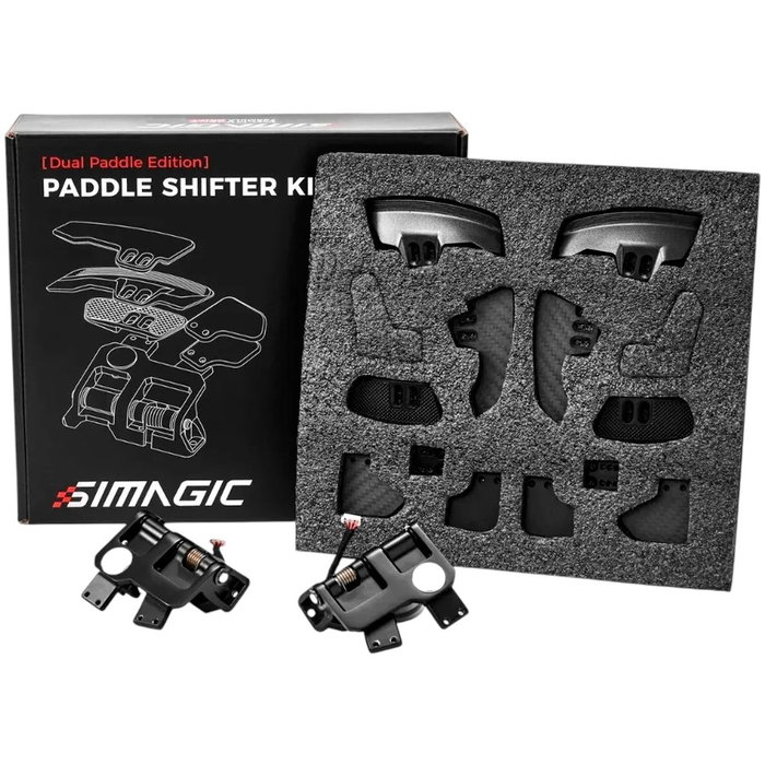 Simagic Módulo de palancas de cambios S410, doble embrague, negro